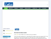 Tablet Screenshot of lotusaction.com